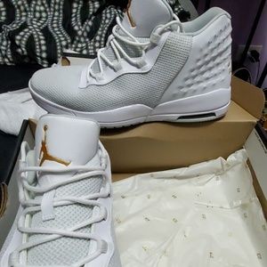 Jordan Academy White/MTLC Gold